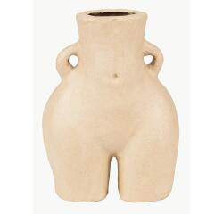 Vase hanches femme 17x12x25cm - Kraft