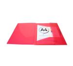 Carpetas con gomas 3 solapas Kreacover® Polipropileno Translucido