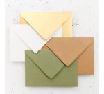 C5 envelopes, natural white
