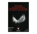 Clairefontaine Etival Drawing Pad - A4 - 20 Sheets - 160gsm - Black