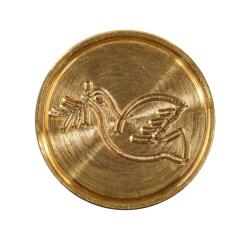 PASTILLE LAITON SUR BROCHE 24mm