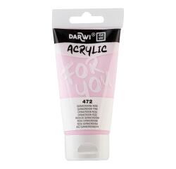 Darwi For You, Acrylfarbe, Tube 75 ml - Chinacridon rosa