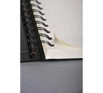 Album Esquisse carnet spiralé 100F 24x30cm 90g - Noir