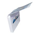 Kreacover Filing Case with Handle PP A4 40mm Spine - White