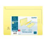 50er Packung Dokumentmappen mit Verschlußkappe SUPER 210, für Format DIN A4