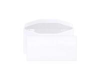 Boite de 500 Enveloppes Blanches DL2-114x229mm - Gommée Mécanisable - 80g/m2 - pour machine de mise sous pli automatiquE - Blanc