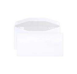 Box of 500 White DL2 Envelopes - 114x229mm - Machine Sealable - 80g/m2 - for Automatic Inserting Machine - White