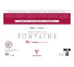 Clairefontaine Fontaine Deckle Edge Watercolour Sheets - 56 x 76cm - 3 Sheets - 300gsm - Cold Pressed