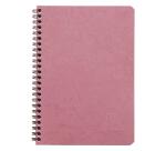 Carnet reliure intégrale à pochettes Age Bag A5 120 pages détachables ligné - Rose antique