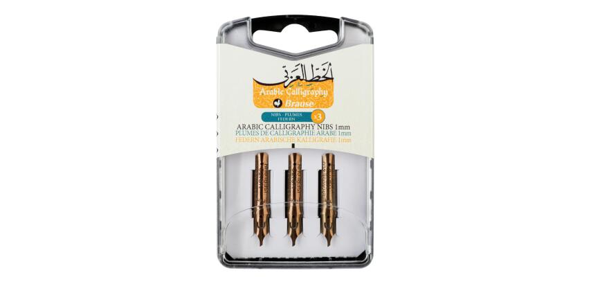Box of 3 Arabic calligraphy nibs