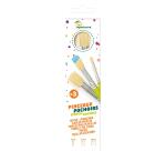 Set of 3 stencil brushes - Green