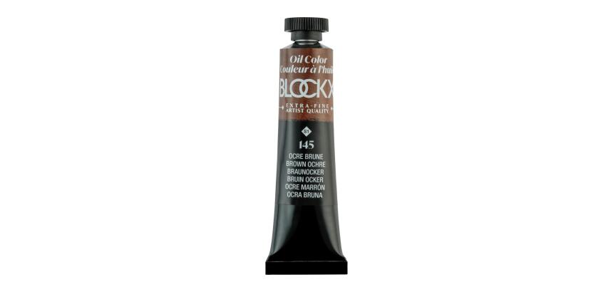 Peinture à l'huile extra-fine tube 20ml - Ocre brune