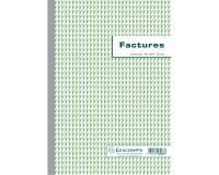 Manifold Factures avec mention TVA 29,7x21cm 50 feuillets dupli autocopiants