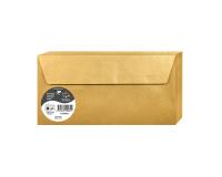 Enveloppe Pollen Clairefontaine 120 g/m² sans fenêtre avec bande de protection couleur - Paquet de 20