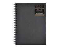 Goldline carnet spiralé 64F A4 140g F - Noir