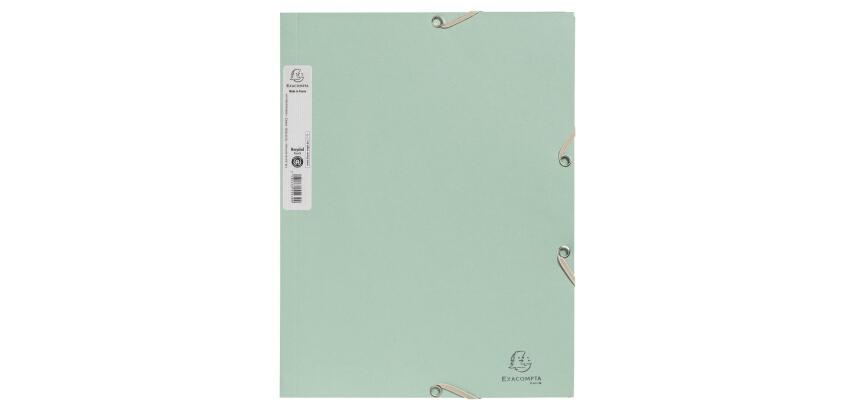 Chemises à élastiques 3 rabats carte recyclée 400g/m2 AutentiK
