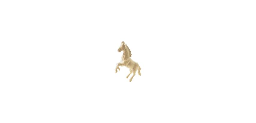 Décopatch cheval, papier-mâché, grand
