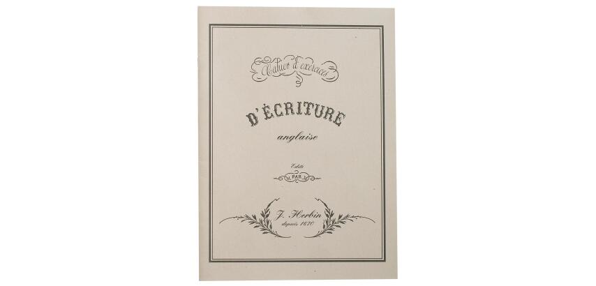 Cahier d'exercices d'écriture
