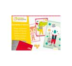Boîte créative, Gommettes et textures - Multicolore