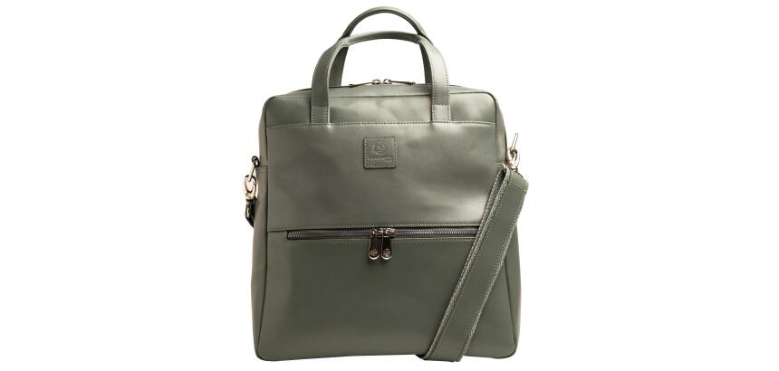 Mochila de cuero para portátil 14" Exactive®
