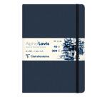 Clairefontaine Alpha Lavis Sewn Sketchbook - A4 - 40 Sheets - 200gsm - Blue