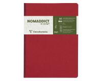 Carnet brochure Age Bag A5 192 pages uni - Rouge