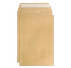 Doos 250 Zakenveloppen Zelfklevend Kraft Adour 90g 176x250 - Bruin