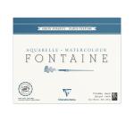 Fontaine bloc collé 4 côtés 15F 24x30cm 300g grain nuageux