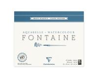 Fontaine bloc collé 4 côtés 15F 24x30cm 300g grain nuageux