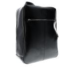 Exactive leather Backpack for Laptop blk - Black