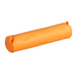 Rhodia Round Pencil Case - 21.5 cm x 5 cm - Orange|