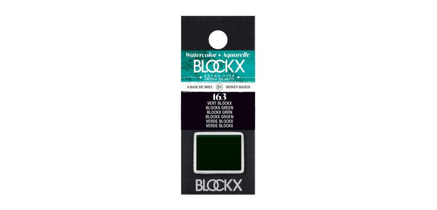 Aquarellfarbe, Blockx Grün - 1/2 Näpfchen 1,5ml - Bockx Grün