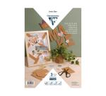 FEUILLE LIÈGE, Sachet de 3 feuilles (2mm d'épaisseur) au format A4 (21x29,7cm)