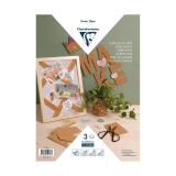 FEUILLE LIÈGE, Sachet de 3 feuilles (2mm d'épaisseur) au format A4 (21x29,7cm)