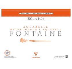 Fontaine bloc collé 4 côtés 20F 46x61cm 300g grain satiné