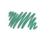 DARWI Textielverf marker met glitter, punt van van 2 mm, inhoud 6 ml, dennengroen - Dennengroen