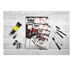 PaintON Mix 9 bloc collé 27F A3 250g assorti 9x3F