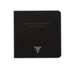 Flying Spirit carnet dos carré 50F 10,5x10,5cm 90g - Noir