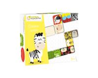 Domino, Animaux et textures - Multicolore