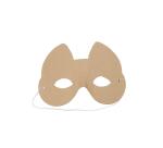Masque enfant chat 4,5x13x11cm - Kraft