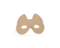 Masque enfant chat 4,5x13x11cm - Kraft