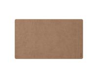 Rhodiarama sous-main souple L (90x43 cm) simili cuir italien - étui kraft - Taupe