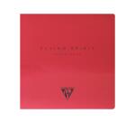 Flying Spirit carnet cousu 50F 15,5x15,5cm 90g - Rouge