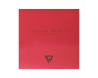 Flying Spirit carnet cousu 50F 15,5x15,5cm 90g - Rouge
