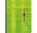 Cahier de textes brochure 17x22cm 144 pages grands carreaux Couleur aléatoire - Assortis