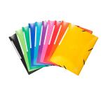 Chemise à élastiques 3 rabat Maxi Capacity Iderama A4 - Couleurs assorties