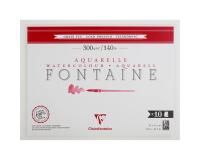 Fontaine bloc collé 1 côté 10F 31x41cm 300g grain fin