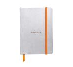 Rhodia Softcover Notebook - A6 - Lined - 72 Sheets - 90gsm - Silver