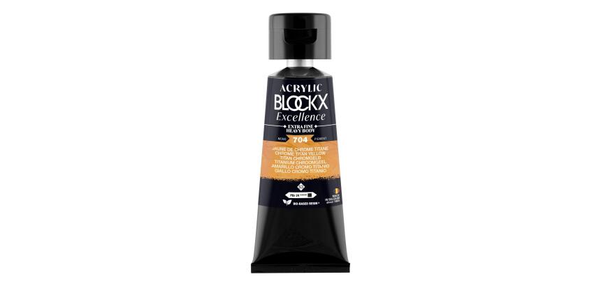 Peinture acrylique extra-fine fine tube 75ml - Jaune de chrome titane