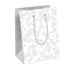 Naturel, sac moyen 21,5x10,2x25,3 cm - Blanc
